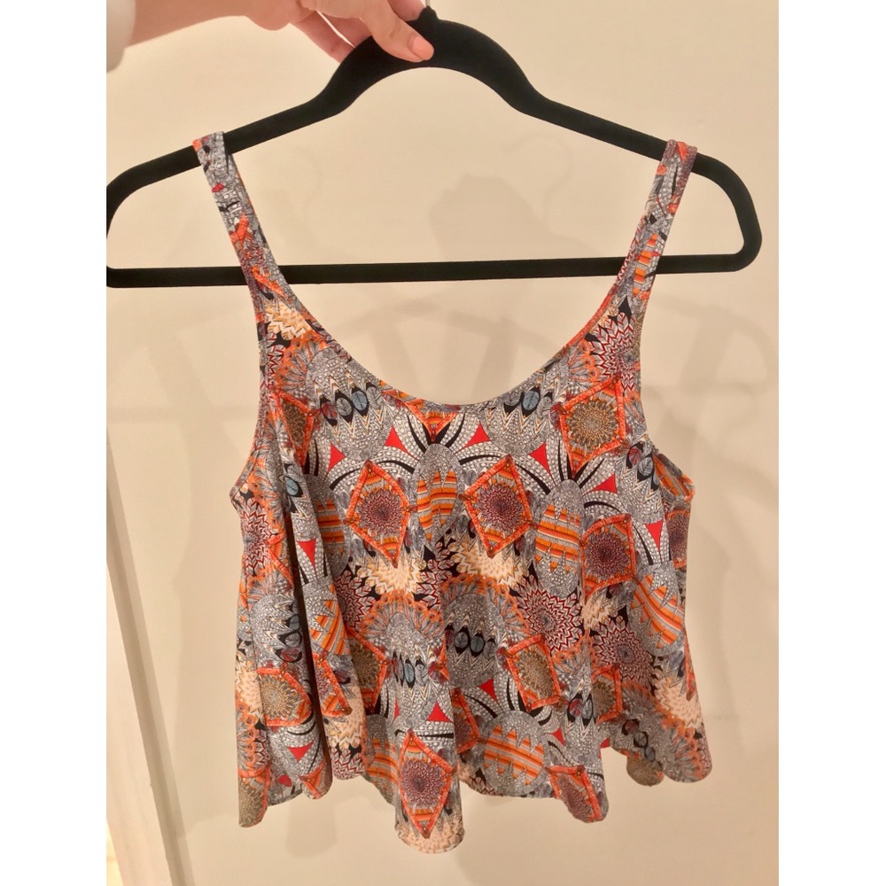 Zara Cropped Top Size S
